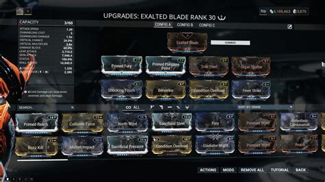 exalted bladeform legacy|Warframe Excalibur Builds Guide .